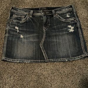 Blue Jean skirt.